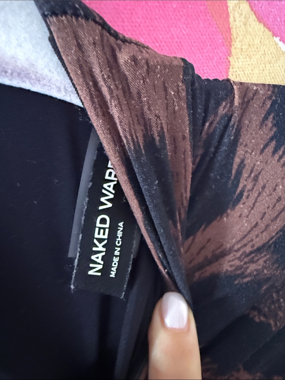 🤎 Naked Wardrobe Leopard Maxi Dress in Brown and Black - Picture 5 of 5